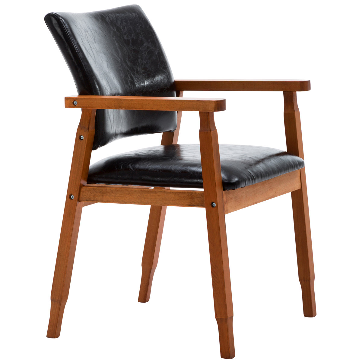 Actrice 18.5'' H Tufted Upholstered Beech Armchair